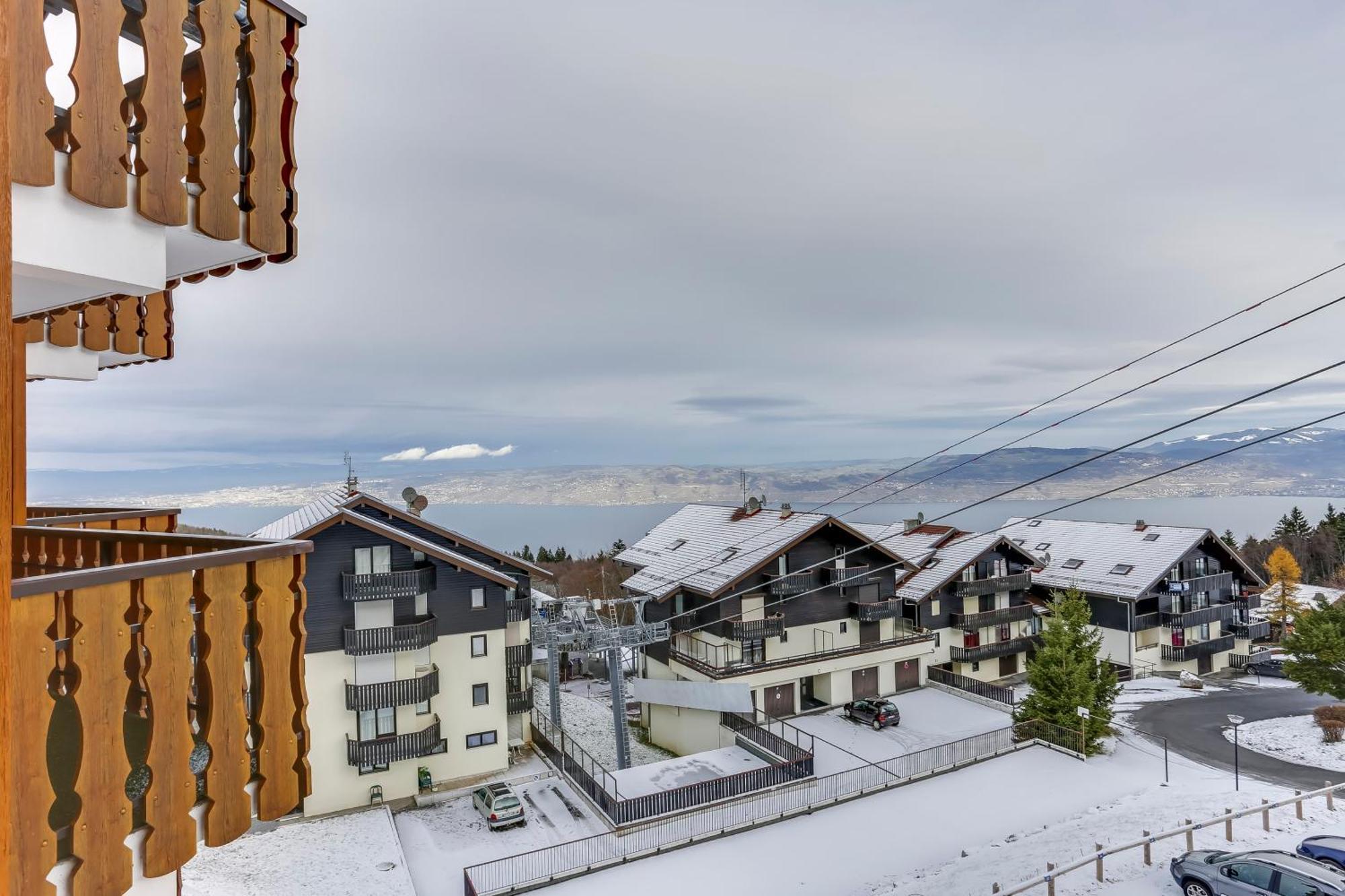 Appartement Cosy Avec Vue Sur Le Lac A Thollon Les Memises 35M² 外观 照片