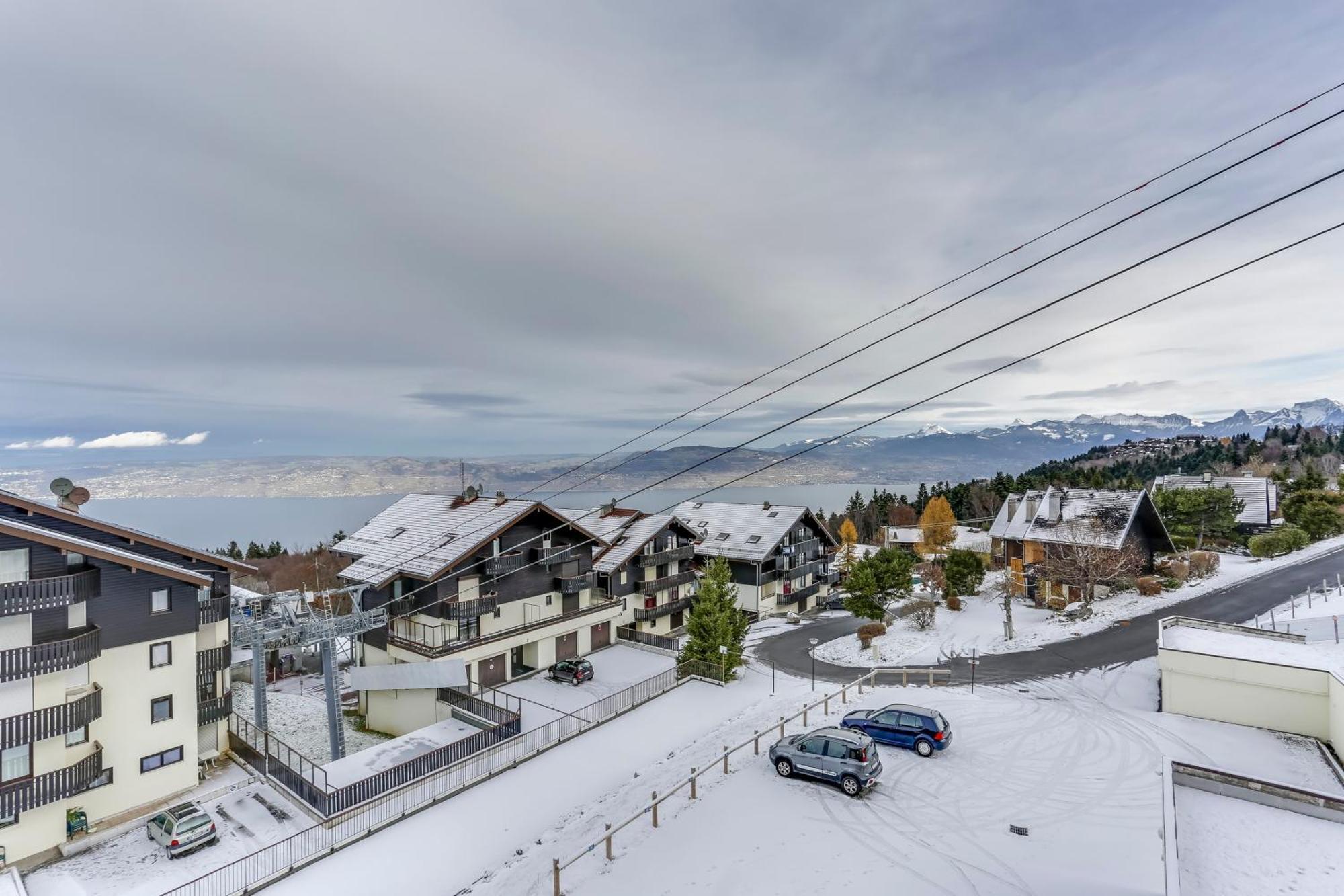 Appartement Cosy Avec Vue Sur Le Lac A Thollon Les Memises 35M² 外观 照片